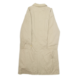 Womens Overcoat Coat Beige L