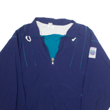 EIN FISCHER MODELL Mens Pullover Jacket Blue XL