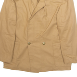 BURBERRY Womens Blazer Jacket Beige Wool L
