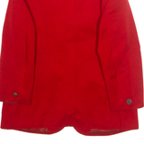 Womens Blazer Jacket Red Wool M