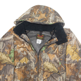 STEARNS Realtree Mens Jacket Green Hooded 2XL