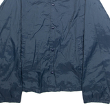 ATHLETIC WORKS Mens Track Jacket Blue Nylon M