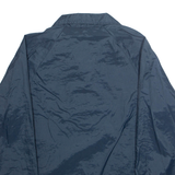 ATHLETIC WORKS Mens Track Jacket Blue Nylon M