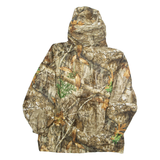 FROGG TOGGS Realtree Mens Rain Jacket Green Hooded L
