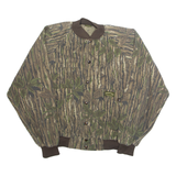 SPARTAN Realtree Mens Bomber Jacket Green L