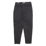 LEVI'S Womens Jeans Grey Relaxed Mom W28 L27