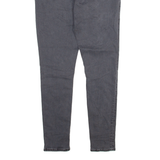 LEVI'S 721 Big E Womens Jeans Grey Slim Skinny Stone Wash W31 L30