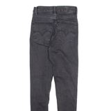 LEVI'S Big E Womens Jeans Grey Slim Skinny W26 L30