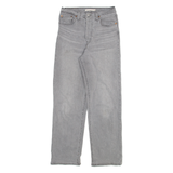 LEVI'S Womens Jeans Grey Regular Skinny Stone Wash W27 L29