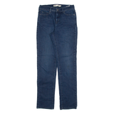 LEVI'S 512 Womens Jeans Blue Regular Straight W27 L32