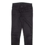 LEVI'S Womens Jeans Black Slim Skinny W25 L32