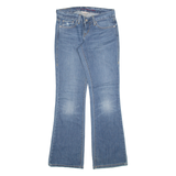 LEVI'S 522 Womens Jeans Blue Slim Bootcut Stone Wash W26 L32