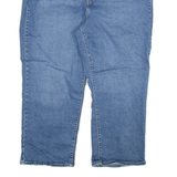 LEVI'S Womens Jeans Blue Relaxed Straight W40 L25