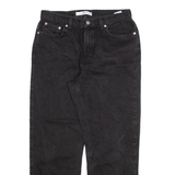 TOMMY HILFIGER Womens Jeans Black Regular Straight W30 L28