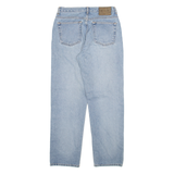 CALVIN KLEIN JEANS Womens Jeans Blue Relaxed Tapered W28 L29