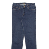 LEE Womens Jeans Blue Slim Straight W30 L31