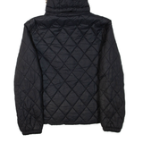 LEVI'S Womens Quilted Jacket Black Hooded M