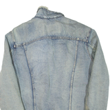 LEVI'S Mens Sherpa Lined Denim Jacket Blue M