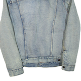LEVI'S Mens Sherpa Lined Denim Jacket Blue M