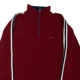 TOMMY HILFIGER Lightweight Mens Pullover Jacket Red XL