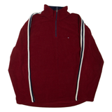 TOMMY HILFIGER Lightweight Mens Pullover Jacket Red XL