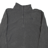THE NORTH FACE Lightweight Pullover Mens Fleece Jacket Grey L