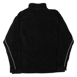 FILA Pullover Womens Fleece Jacket Black L