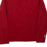 THE NORTH FACE Pullover Mens Fleece Jacket Red M