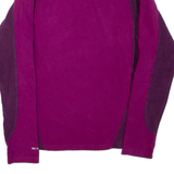 THE NORTH FACE Womens Fleece Jacket Purple M