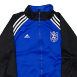 ADIDAS Mens Track Jacket Blue Colourblock L