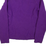 THE NORTH FACE Womens Track Jacket Purple Floral M