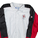 CHAMPION Jeff City Mens Track Jacket Red Colourblock XL