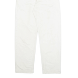 CARHARTT Womens Trousers White Regular Tapered W28 L29
