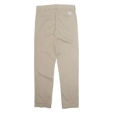 CARHARTT Chino Mens Trousers Beige Regular Straight W30 L32