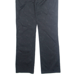 VERSACE Womens Trousers Black Regular Straight W29 L31