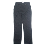 VERSACE Womens Trousers Black Regular Straight W29 L31