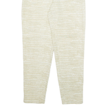 APRIO Womens Trousers Beige Regular Tapered W26 L29