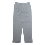 KINGFIELDS Chino Mens Trousers Grey Regular Straight W30 L31