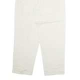 LINEA DUE Workwear Womens Trousers Beige Regular Straight W30 L31