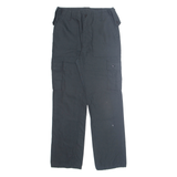 Cargo Workwear Mens Trousers Black Regular Straight W30 L31