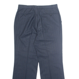 Chino Mens Trousers Blue Regular Straight W32 L28