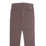 LEVI'S Chino Mens Trousers Maroon Regular Tapered W31 L34