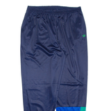 ADIDAS Mens Track Pants Blue Tapered XL W31 L32