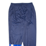 ADIDAS Mens Track Pants Blue Tapered XL W31 L32