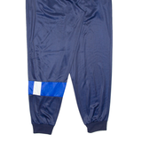 ADIDAS Mens Track Pants Blue Tapered XL W31 L32