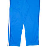 ADIDAS Womens Track Pants Blue Straight L W38 L31