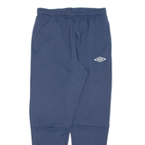 UMBRO Mens Track Pants Blue Straight XL W31 L31
