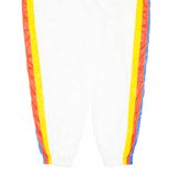 Mens Track Pants White Tapered 2XL W38 L28