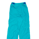 COLUMBIA Reversible Womens Snow Pants Blue Wide-Leg S W26 L30