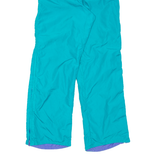 COLUMBIA Reversible Womens Snow Pants Blue Wide-Leg S W26 L30